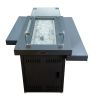 AZ Patio Heaters Two Tiered Firepit in Black Mocha