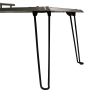 Heat Warden Rectangle Fire Pit Heat Deflector in Stainless Steel