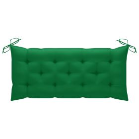 Garden Bench Cushion Green 47.2"x19.7"x2.8" Fabric