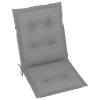 Garden Chair Cushions 4 pcs Gray 39.4"x19.7"x2.8"