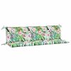 Garden Bench Cushions 2 pcs Multicolor Oxford Fabric