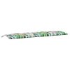 Garden Bench Cushions 2 pcs Multicolor Oxford Fabric