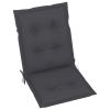 Garden Chair Cushions 4 pcs Anthracite 39.4"x19.7"x2.8"